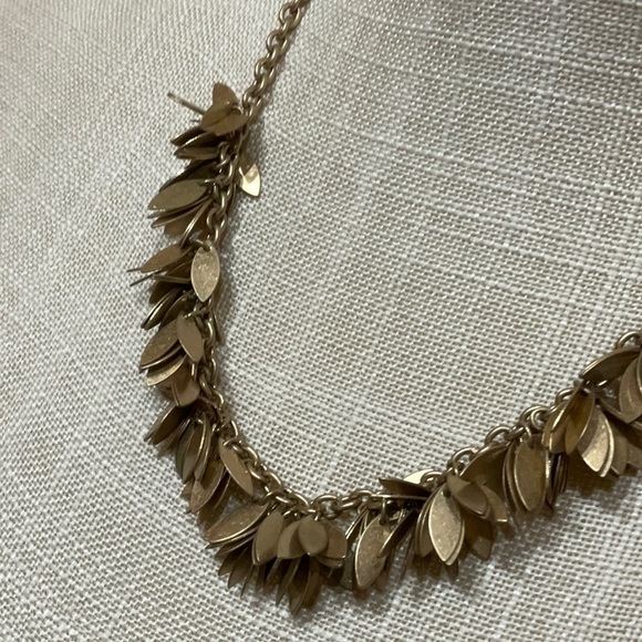 J. Crew Leaf Cut Out Necklace - Picture 4 of 8